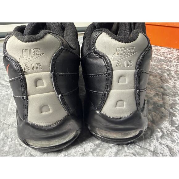 Nike Air Max Penny V Black Red Sneakers Men’s 10.5 Basketball Shoes - Picture 6 of 12